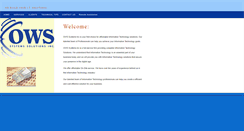 Desktop Screenshot of owssystems.com